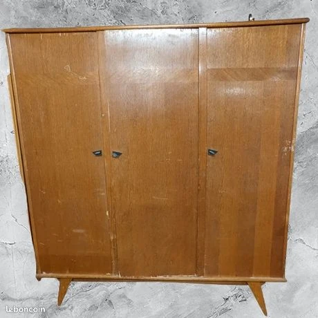 Armoire penderie scandinave - Années 60-70