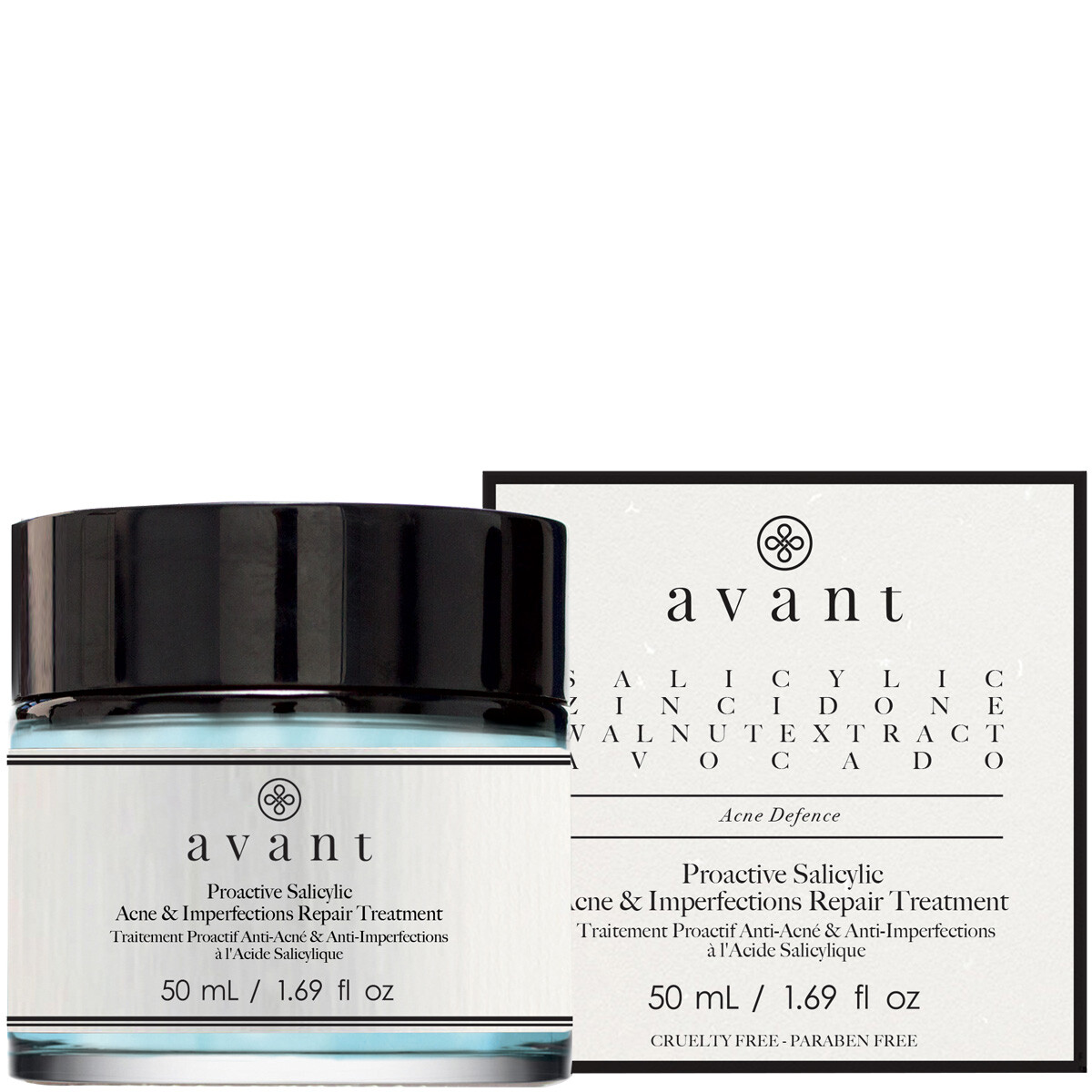 Traitement proactif anti-acné & anti-imperfections à l'acide salicylique - Acne Defence - 50 ml
