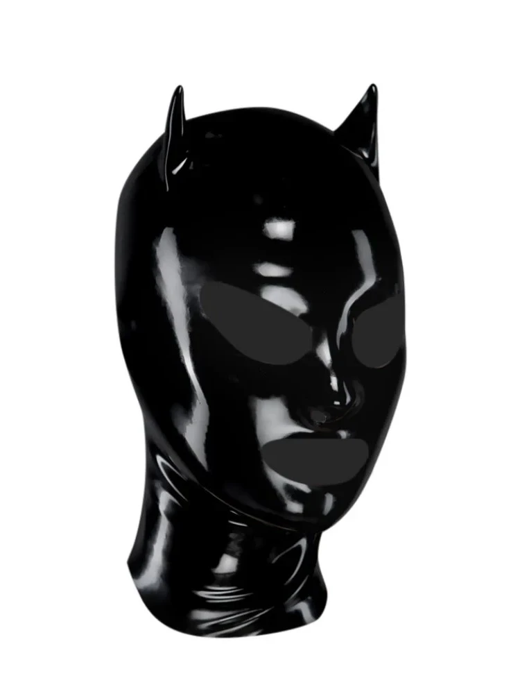 Cagoule Lucifer en latex