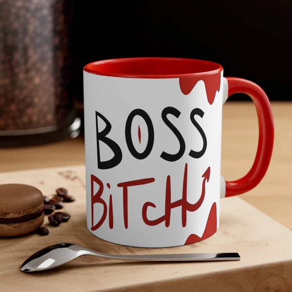 BOSS BITCH Mug, Helluva Boss 11oz
