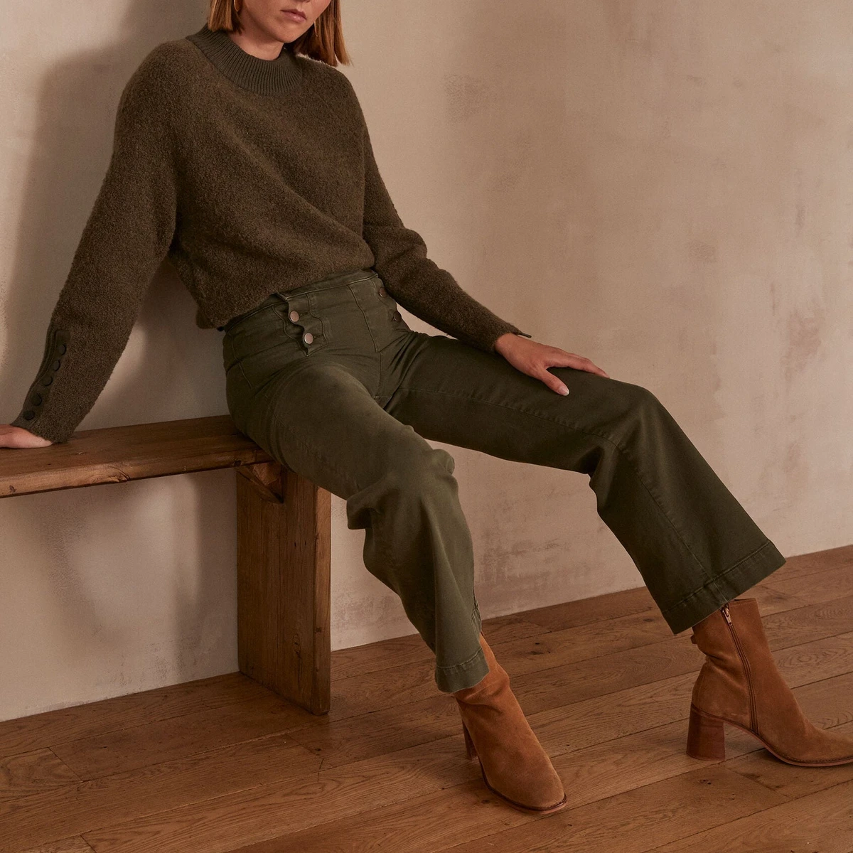 Pantalon Oxan - Kaki