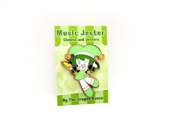 musique cirque clown bouffon rose violet émail filles pin mignon adorable cadeau anniversaire orchestre noël vacances mères kawaii pastel vert