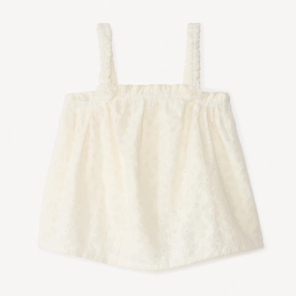 Débardeur en broderie anglaise pour fille | Orchestra