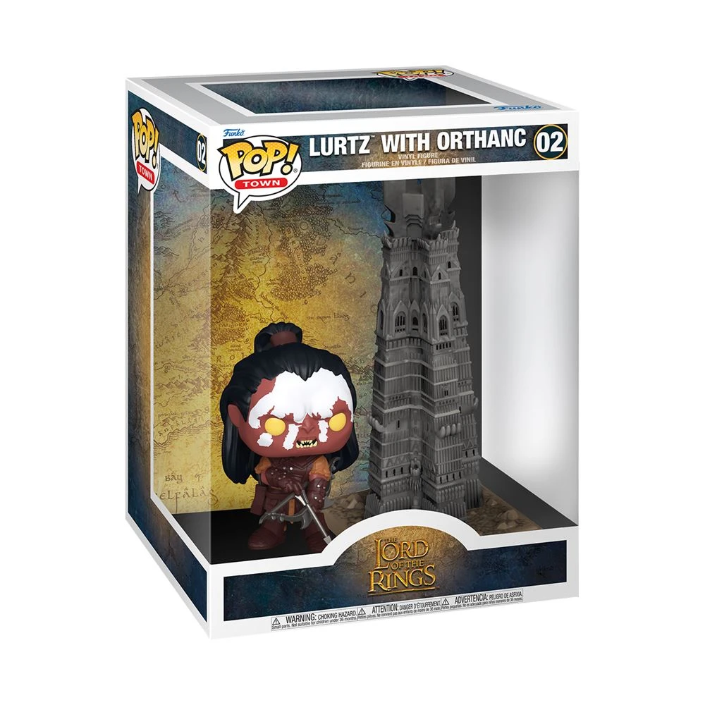 Figurine Funko Pop Town Lord of the Rings S9 Lurtz Tower