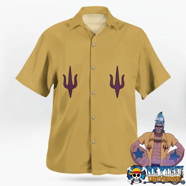 Franky Thrill Bark Hawaiian Shirt New Release 2024 | One Piece Universe Store
