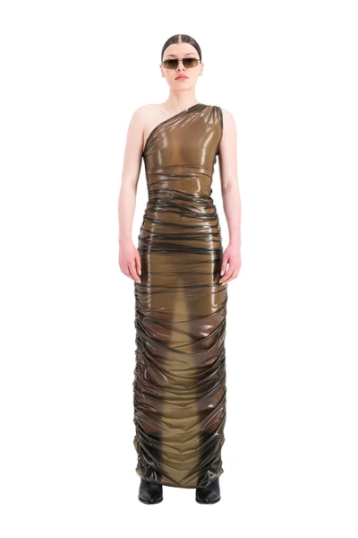 Robe latex transparent