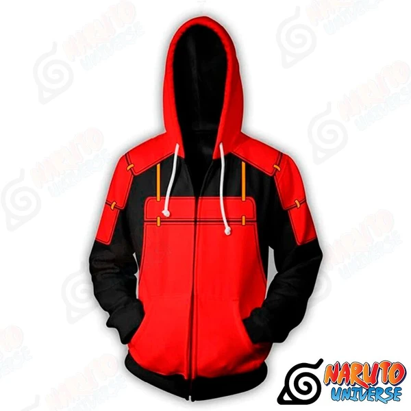 Naruto Jacket (Zipper Hoodie) Uchiha Hoodies 3D