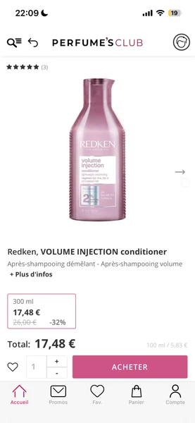 Redken - VOLUME INJECTION conditioner