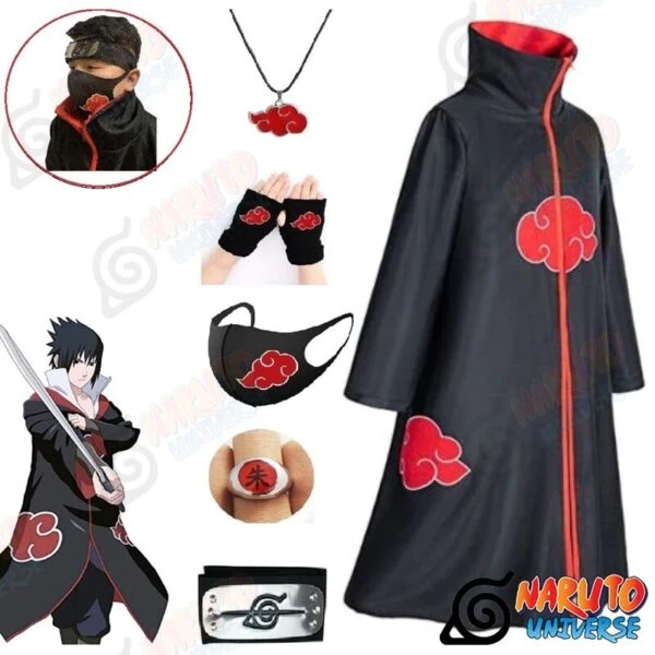 Naruto Akatsuki Cloak Spirit Halloween High Quality - Naruto Universe Official