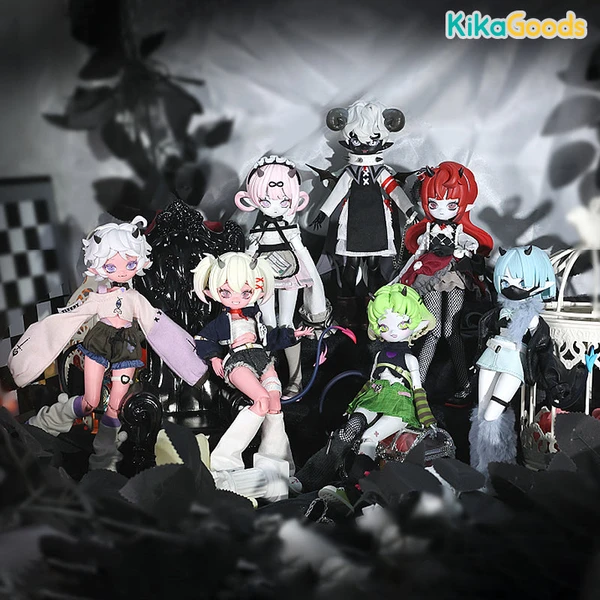 Cooze Devil Horns Series 1/8 Action Figure BJD Blind Box【Shipped in Sept./Oct. 2025】