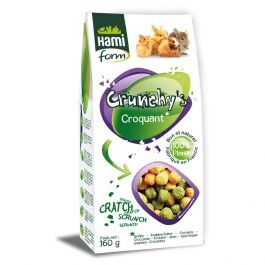 Hamiform - Crunchy's Croquant pour Rongeur - 160g