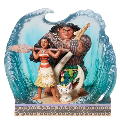 Enesco - Moana - Disney Traditions - Movie Poster Scene Figure