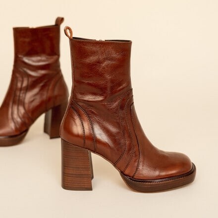 Bottines à talon