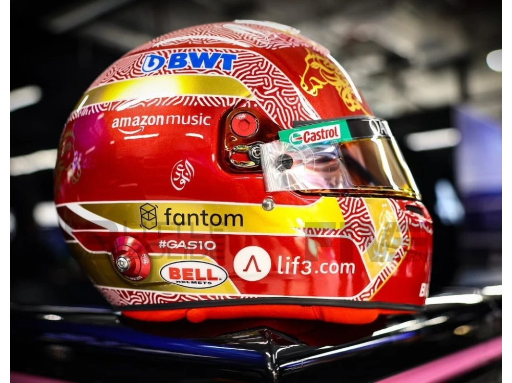 CASQUE PIERRE GALSY - QATAR GP 2023