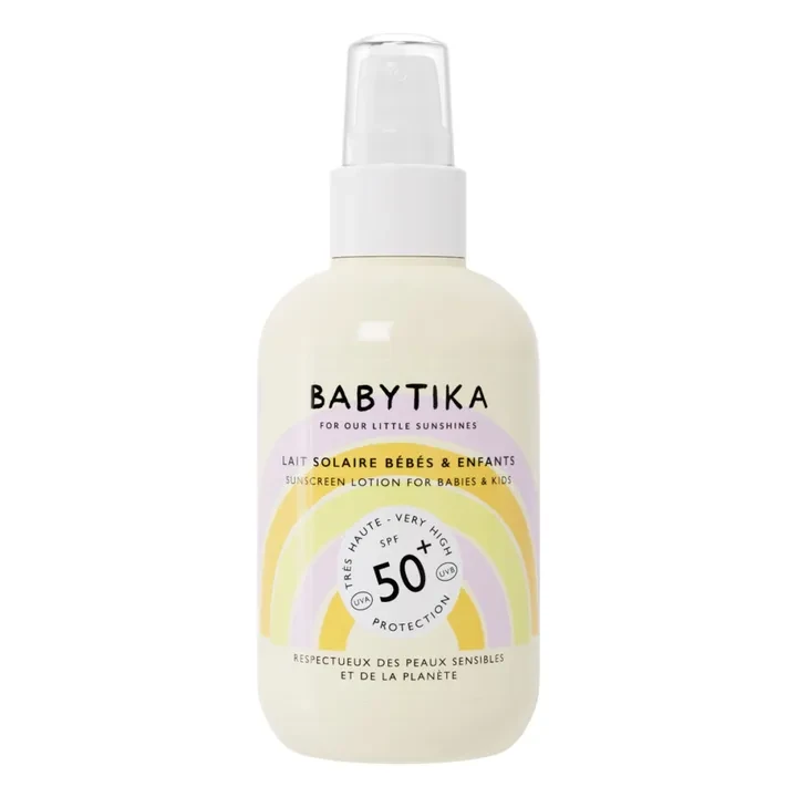 Lait solaire enfant SPF50+ Babytika - 190 ml