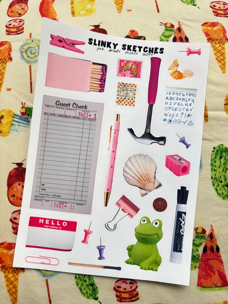 Junk Drawer Sticker Sheet