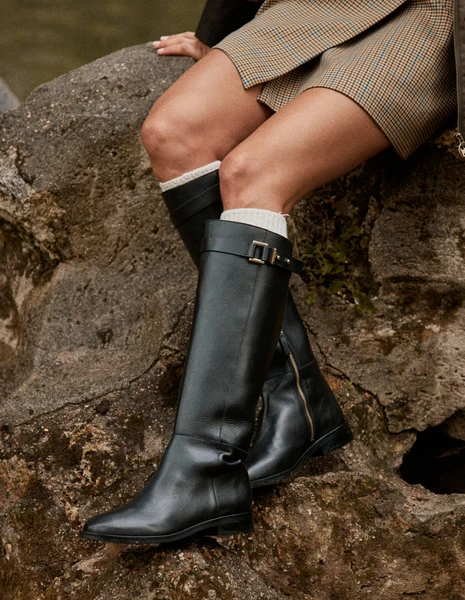 Civa Boots - Black Leather