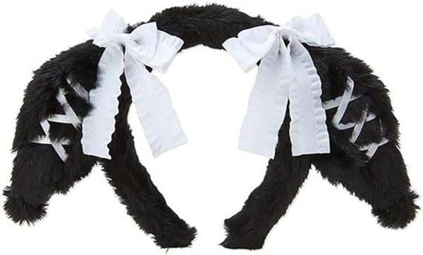 Sanrio Headband with Ribbons Kuromi (Moonlit Night)
