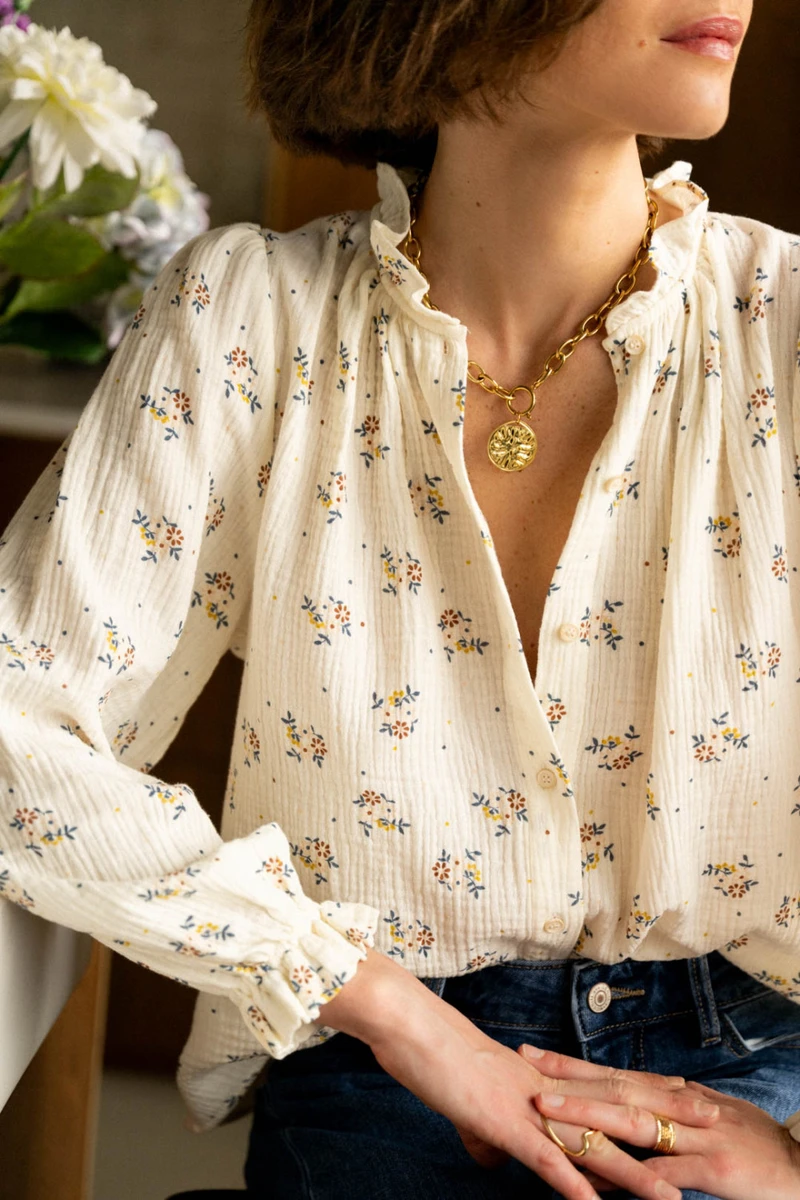 BLOUSE FLORALIE