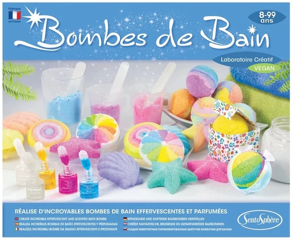 Kit créatif bombes de bain - Sentosphère