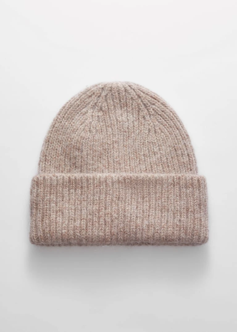 Bonnet en laine mélangée