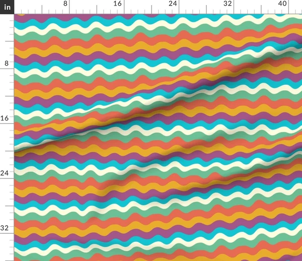 Fabric in Good Mood Wave Small