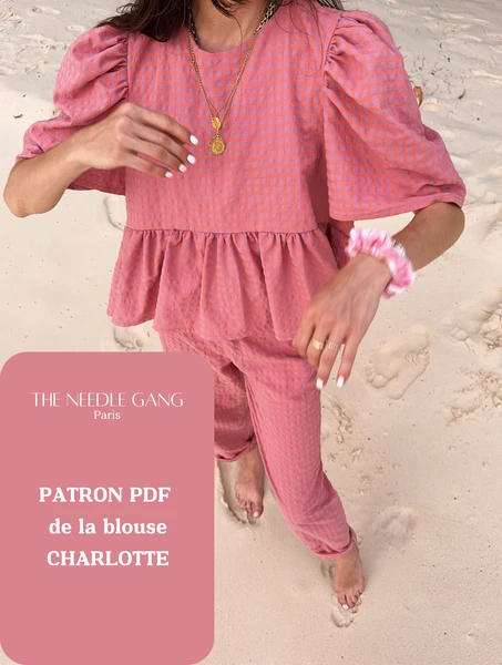 Patron de la blouse CHARLOTTE