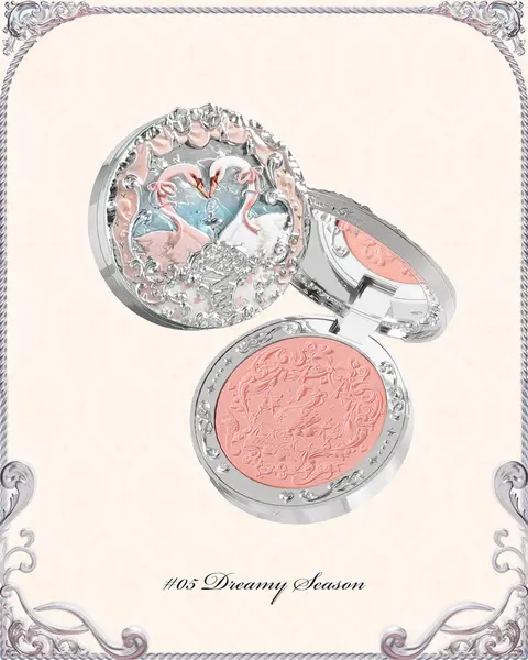 Swan Ballet Embossed Blush