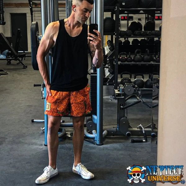 One Piece Devil Fruit Shorts Sports Gym for Men | One Piece Universe