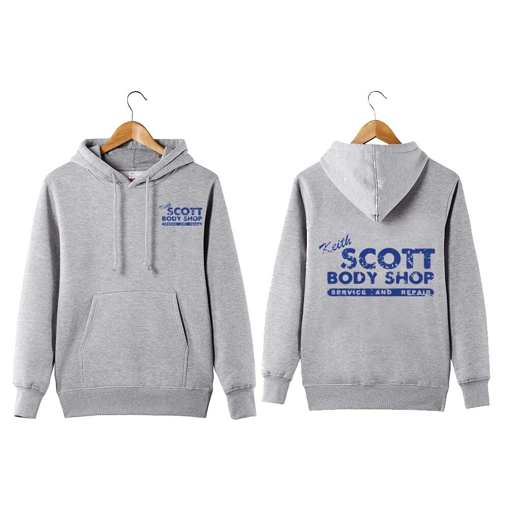 11.94€ 36% de réduction|Stile Sweat à Capuche Vintage Scott Body Shop pour Homme, One Tree Hill | AliExpress