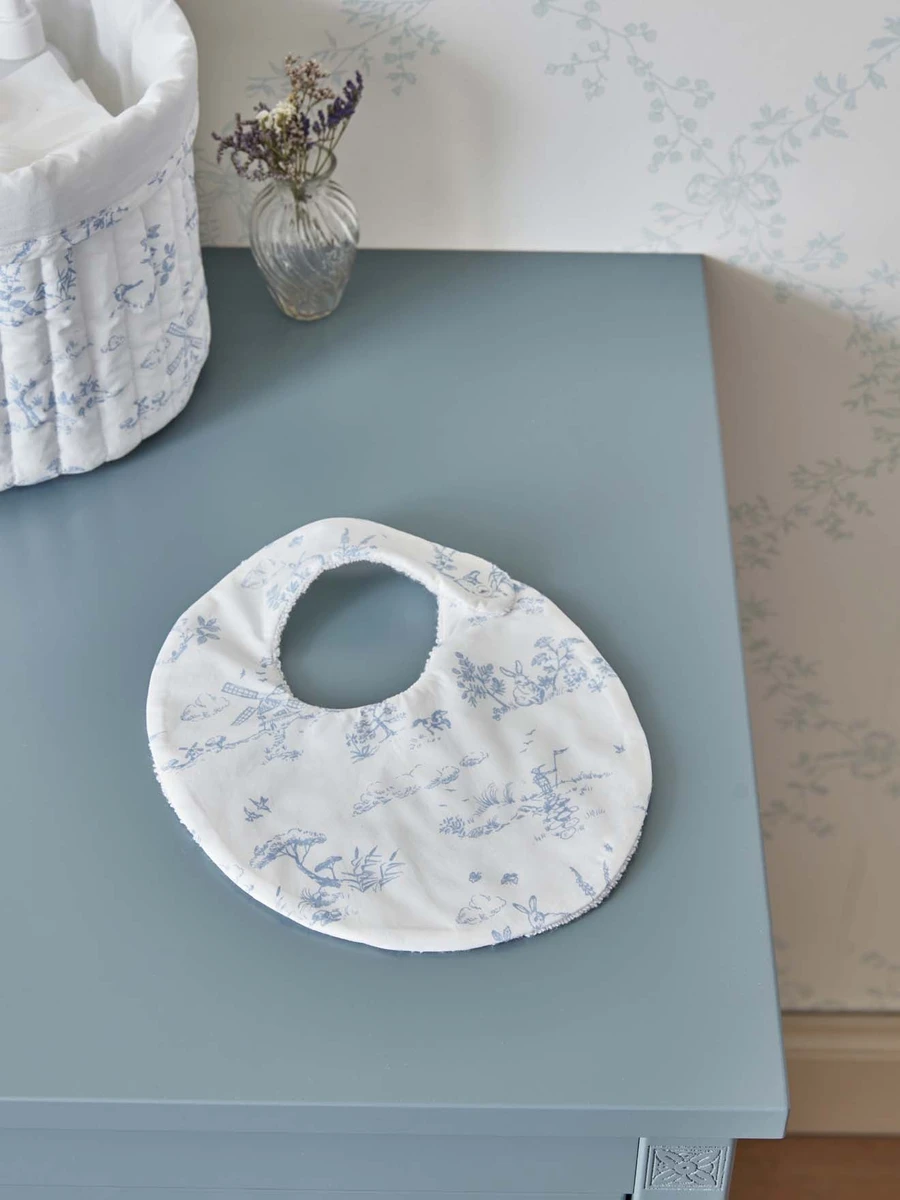 Bavoir percale de coton biologique