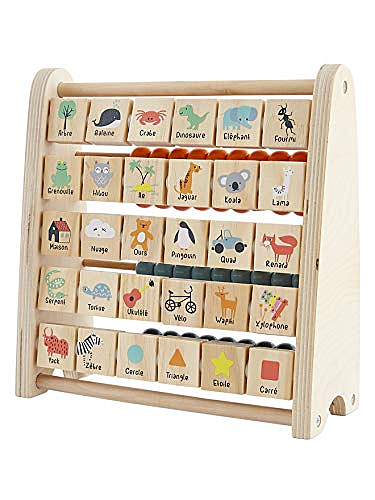 VERTBAUDET Boulier d'apprentissage en bois Multicolore TU