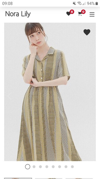 Robe Noralily jaune