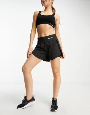 Urban Threads - Jupe-short de sport - Noir