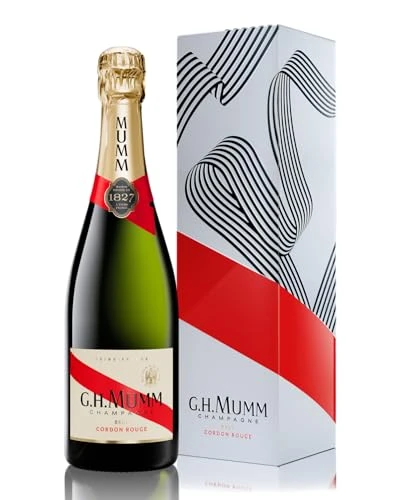 Champagne G.H MUMM Cordon Rouge - 12,5%, 75cl avec étui