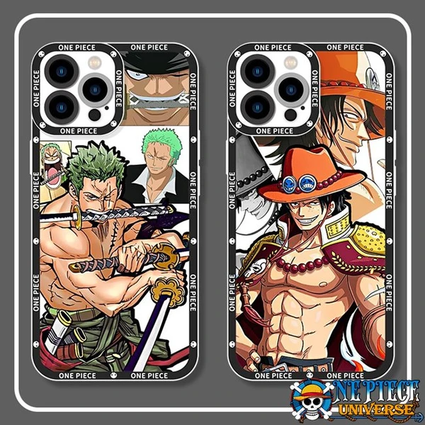 One Piece Ace Phone Case Soft Silicone - Official One Piece Merch Collection 2024 - One Piece Universe Store