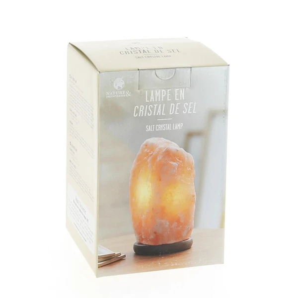 Lampe en cristal de sel