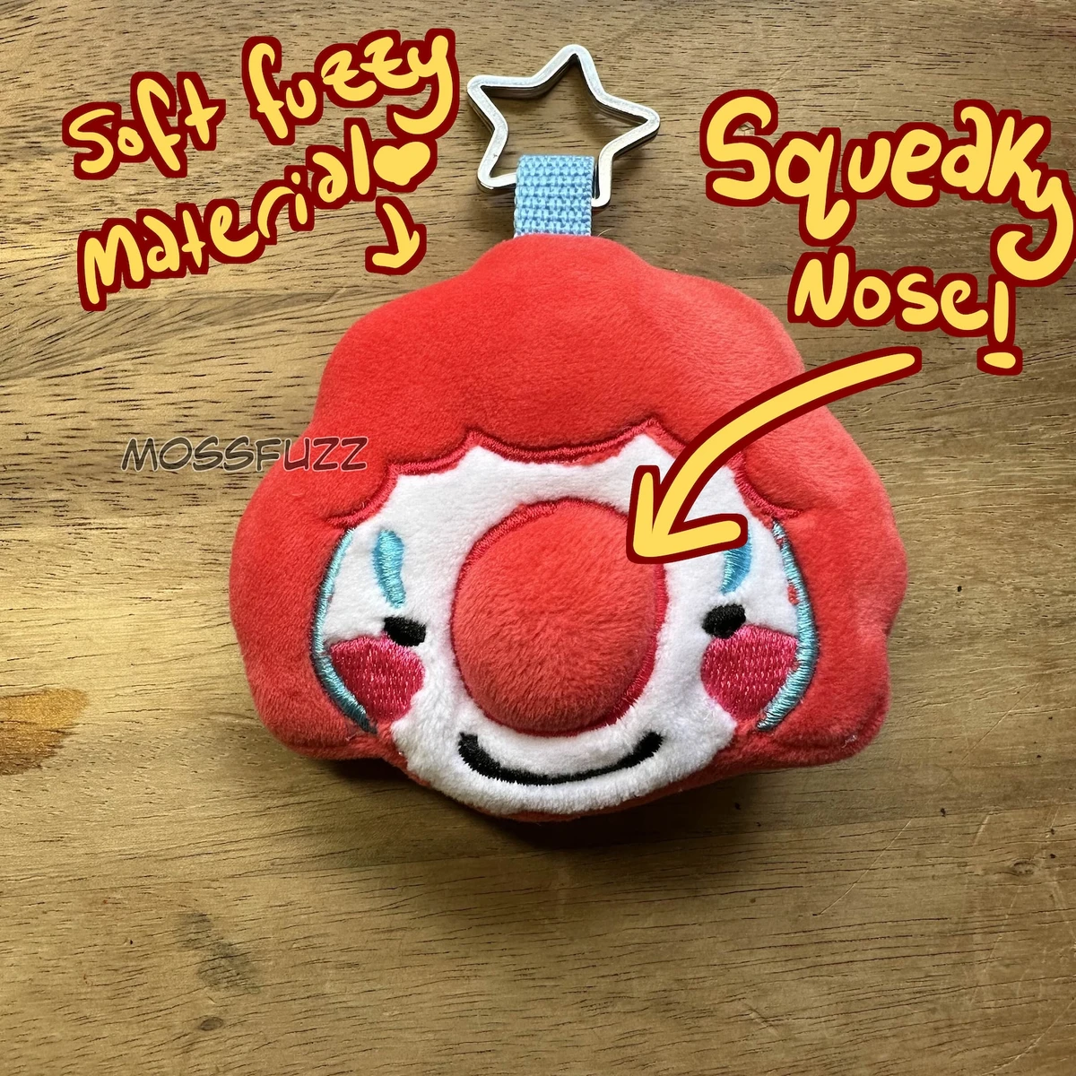Squeaky The Clown keychain!