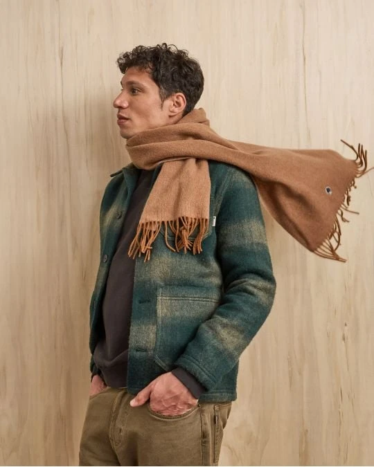 Echarpe 100% laine camel - SCARF