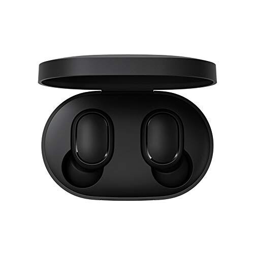 Xiaomi Redmi Airdots TWS Écouteurs sans Fil Bluetooth 5.0 Écouteurs Boîtier de Charge Stéréo Véritable avec Microphone Mains Libres Écouteurs Contrôle AI - Noir