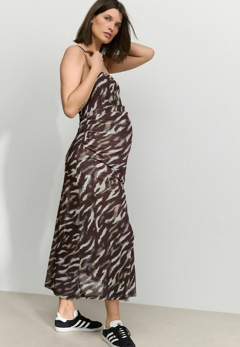 Next MATERNITY - Robe longue - animal/multicolore - ZALANDO.FR