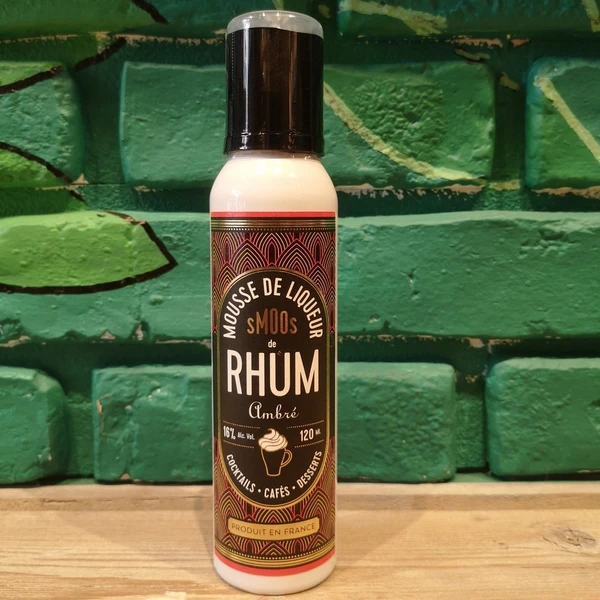 Mousse de liqueur de Rhum - Thé ou café