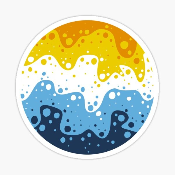 Identity Fluid: AroAce | Sticker