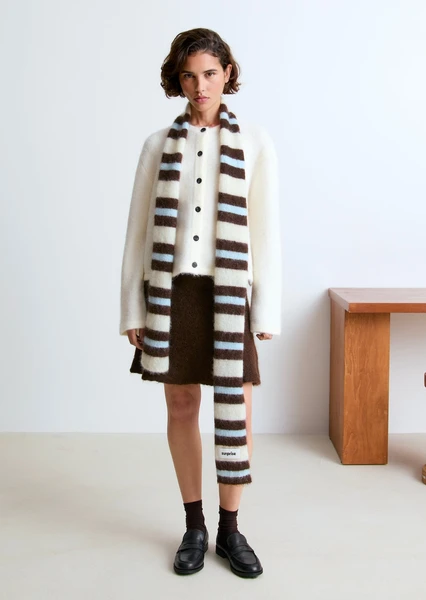 Écharpe Mohair Iris