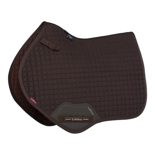 LeMieux - Tapis de selle Close Contact Square marron