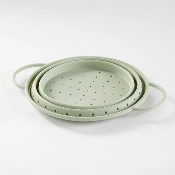 Passoire Pliable en Silicone - Vert