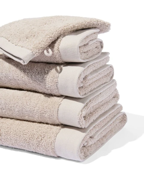 serviettes de bain - hôtel extra doux sable