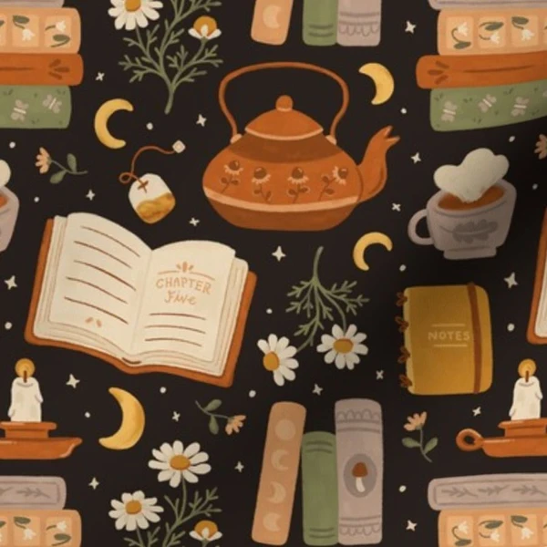 Fabric in Sweet Bookish Dreams