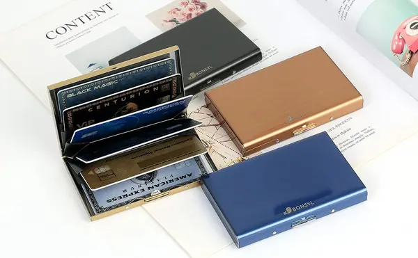 Portefeuille cartes 