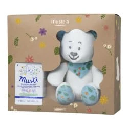 Coffret Musti Mixte Eau de Soin Parfumé 50 ml et Son Doudou Mustela
